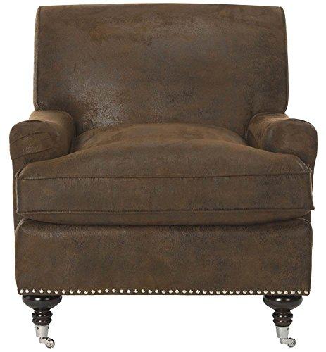 Chloe Club Chair - MCR4571 - Brown - Safavieh
