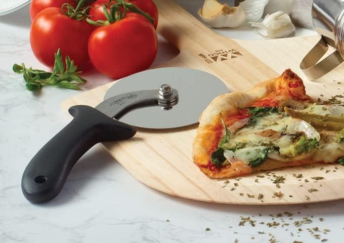 Black Plastic Handle Stainless Steel Pizza Cutter