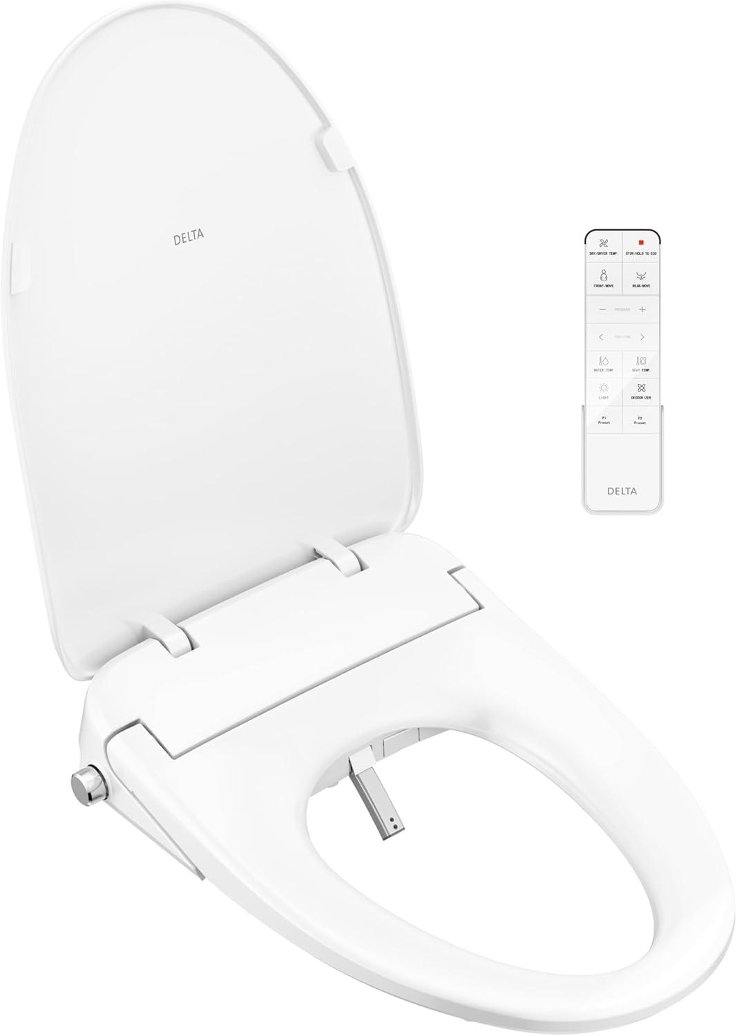 Refresh Elongated Electric Bidet Toilet Seat