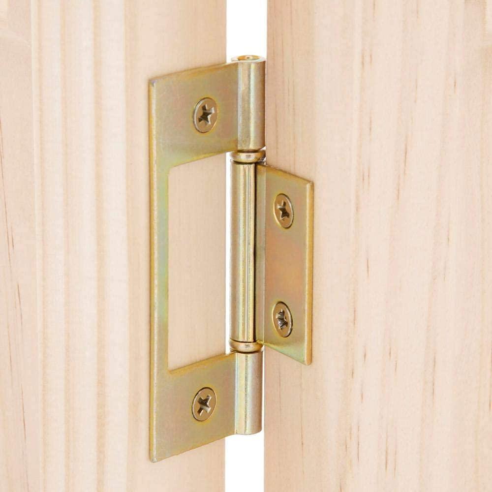 LTL Home Products 870926 Pinecroft Traditional Mirror Interior Bifold Solid Pine Wood Door, 30" x 80", Unfinished Pine