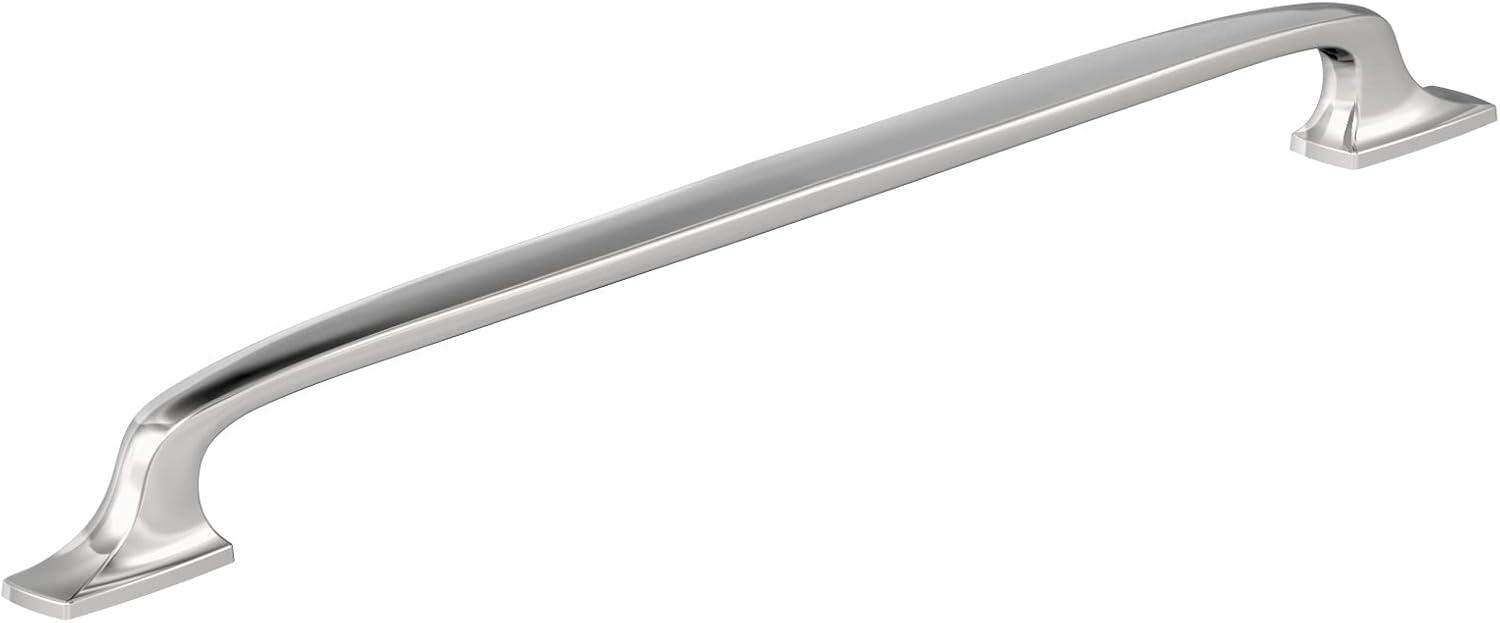 Amerock Highland Ridge 18 inch (457mm) Center-to-Center Polished Chrome Appliance Pull