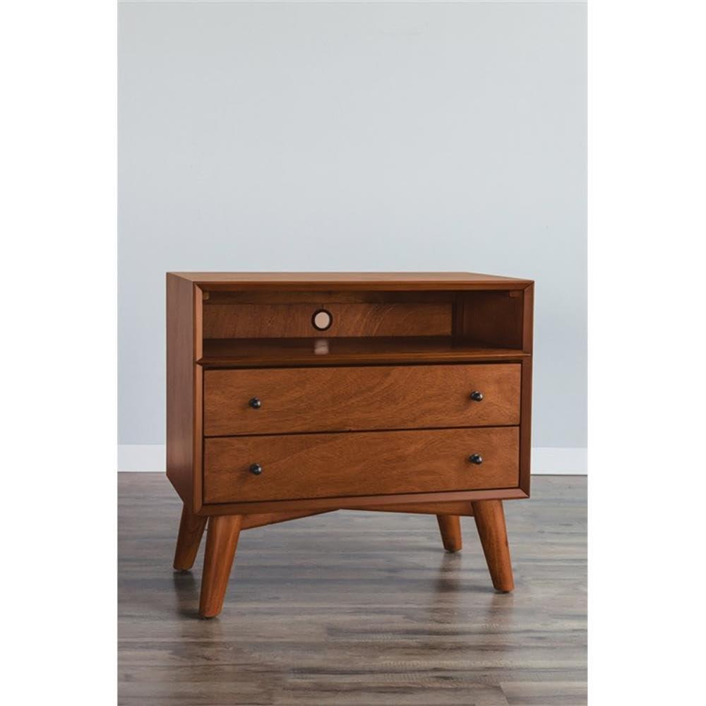 Williams 2-Drawer Nightstand with Shelf