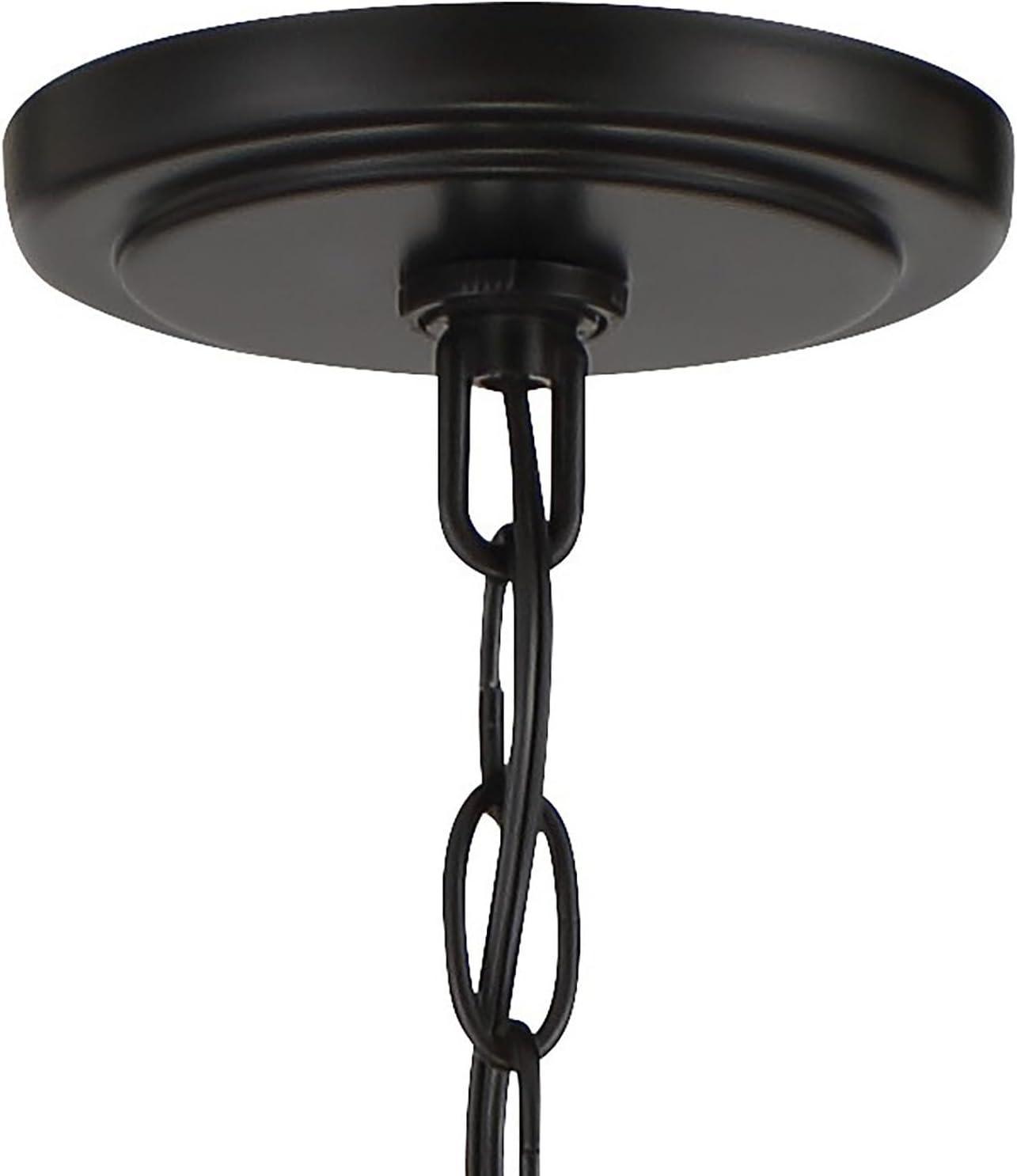 4446-66A-Minka Lavery-Laurel Estate - 6 Light Chandelier-31.75 Inches Tall and 26.75 Inches Wide-Coal Finish    -Traditional Installation