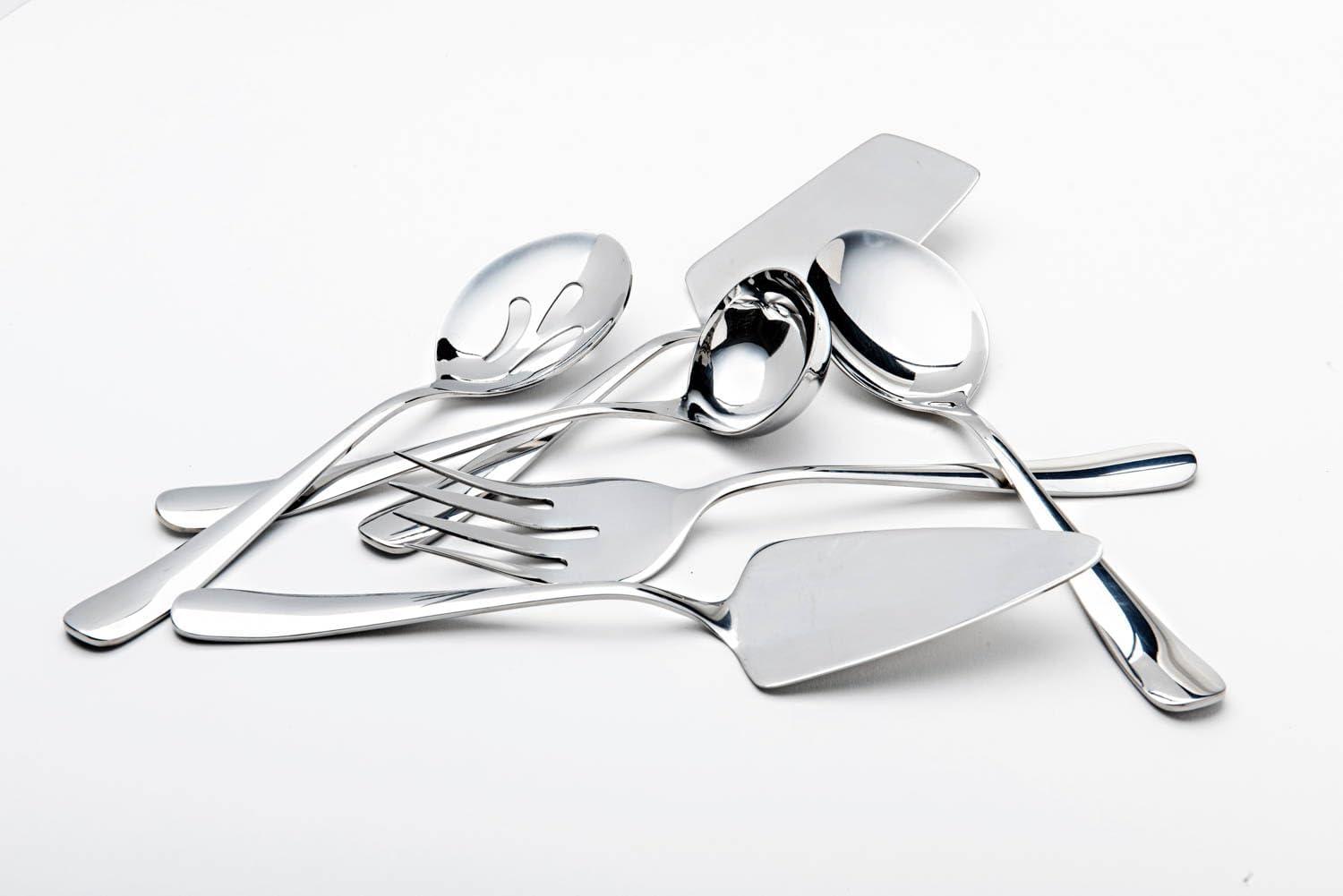 Nicole Miller Nicole Miller 6-Piece Madison Hostess Set Made With Quality Stainless Steel