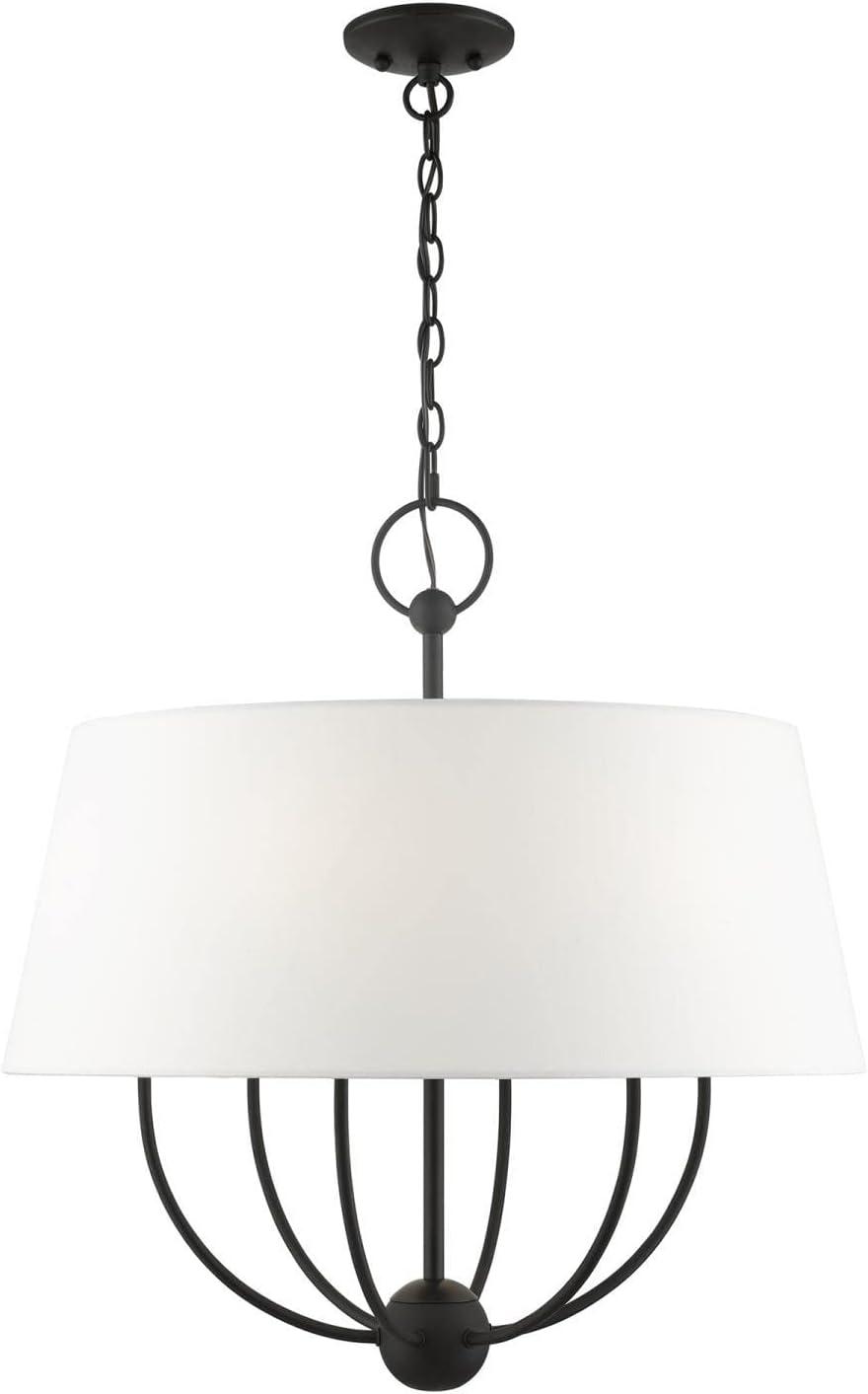 Livex Lighting Ridgecrest 6 - Light Pendant in  Black