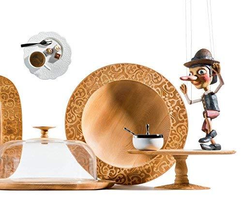 Alessi Dressed in Wood Domed Lid