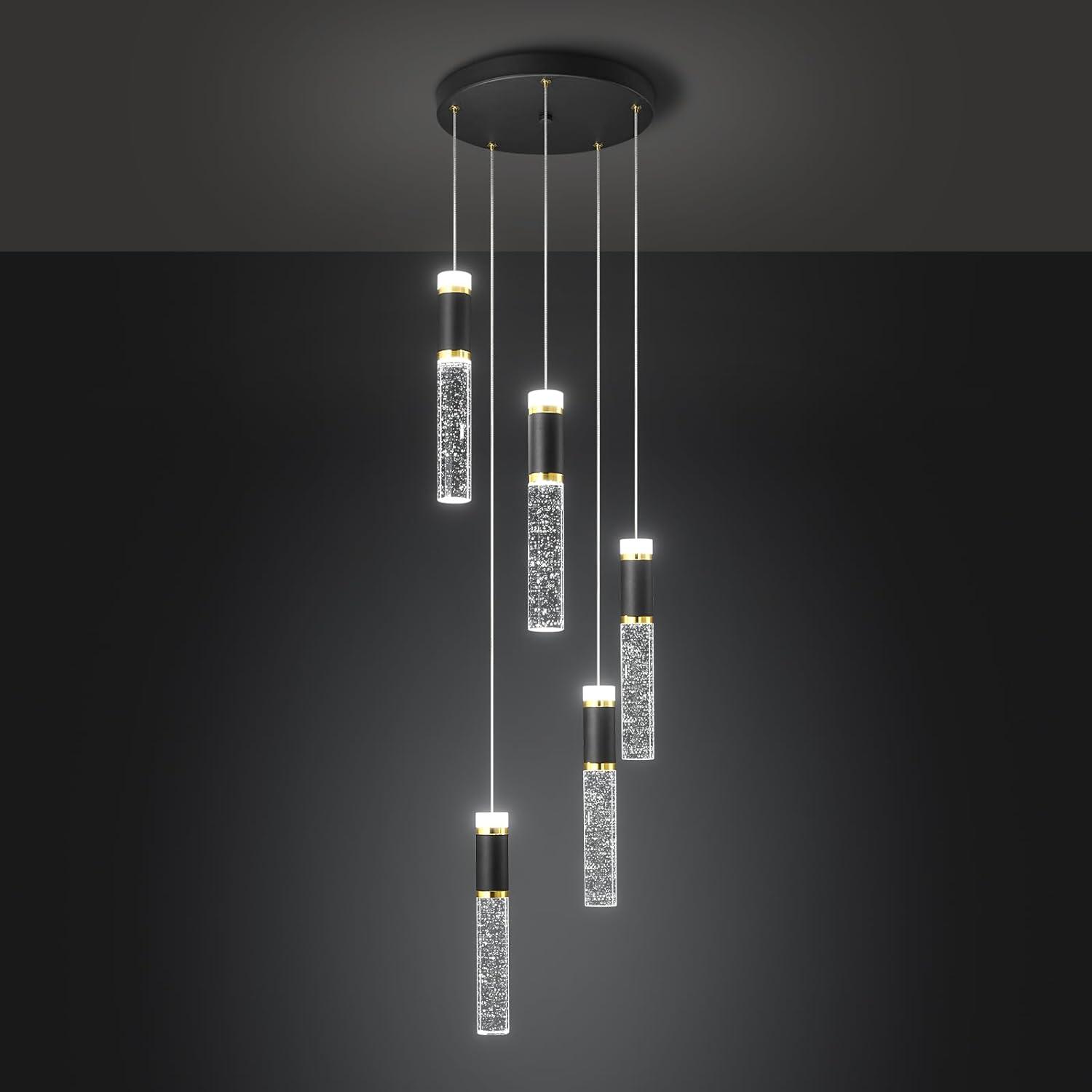 5 - Light Cluster Crystal Pendant