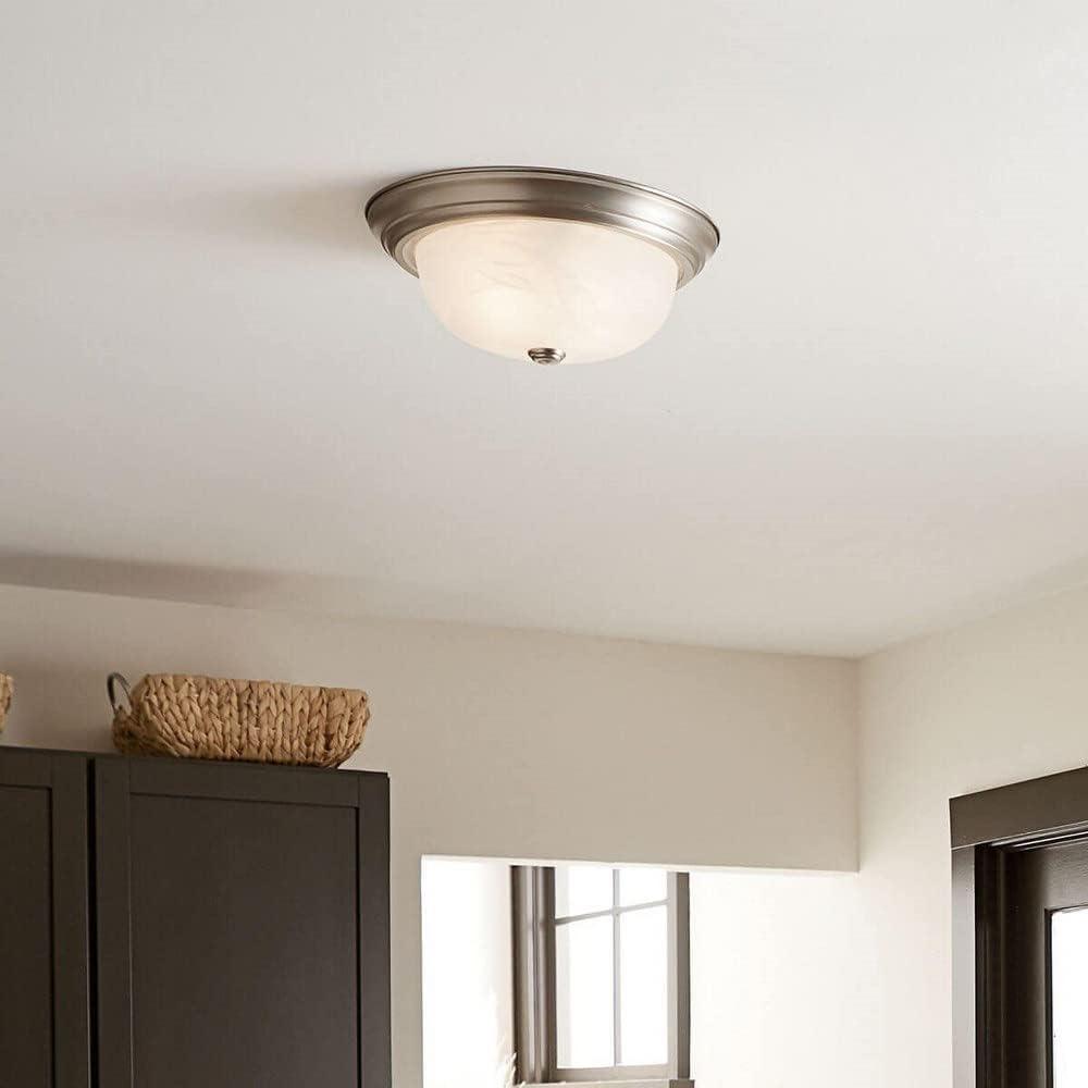 Kichler Lighting 2 - Light Flush Mount in  Tannery Bronze