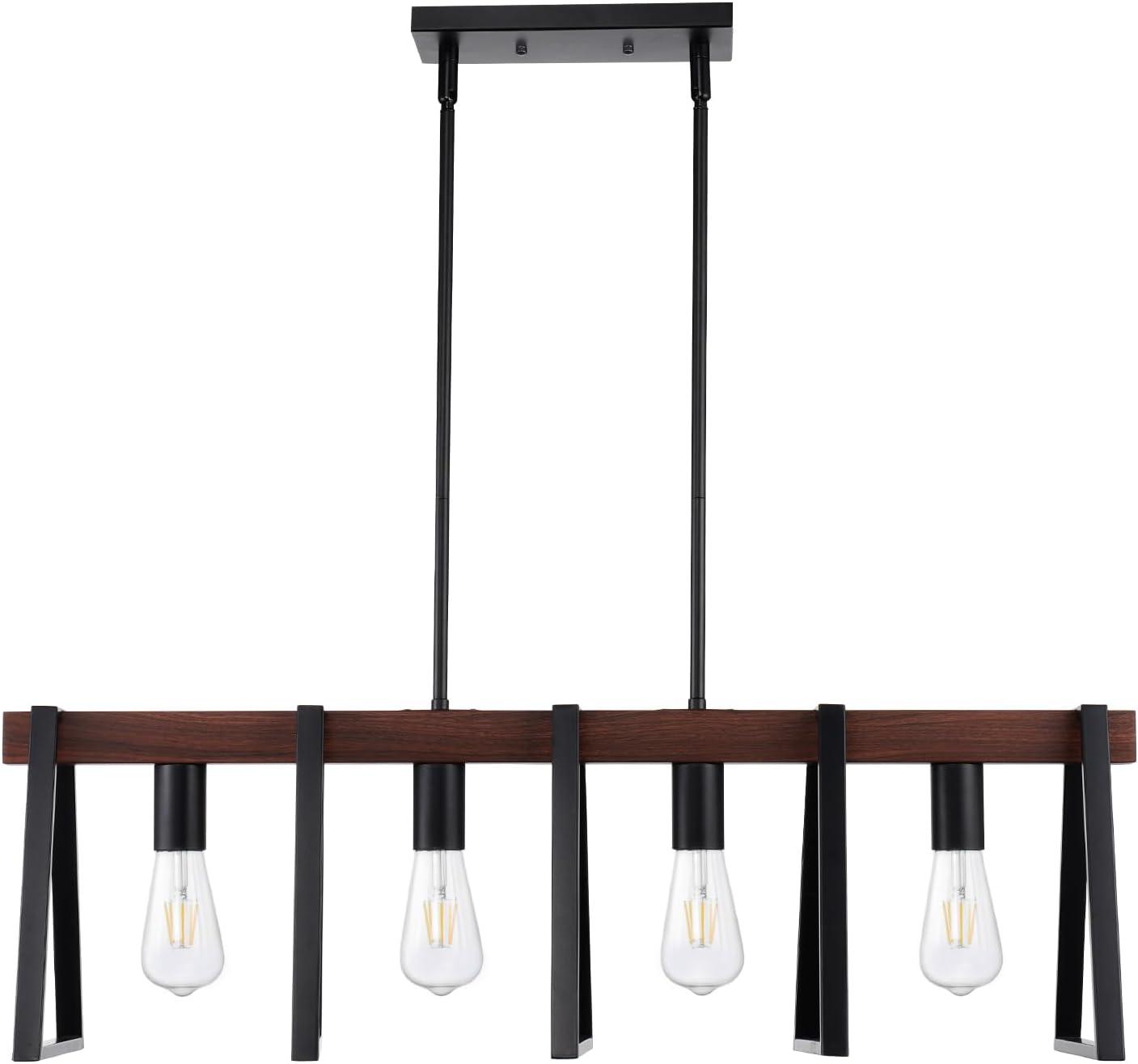 VEVOR 1 - Light Matte Black Chandelier Pendant