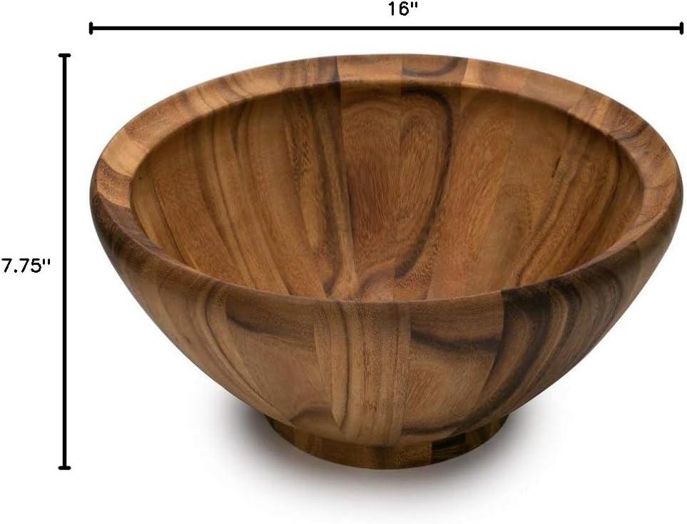 Ironwood Gourmet Gourmet Wood Salad Bowl