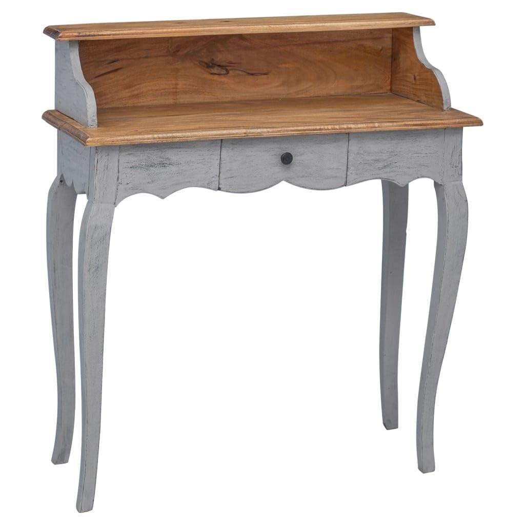 vidaXL Writing Desk Solid Reclaimed Wood 31.5"x15.7"x36.2"