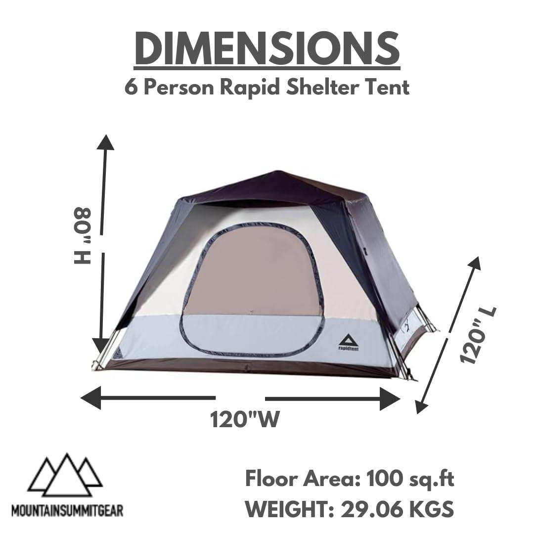 Caddis Rapid 6 Quick Set Tent