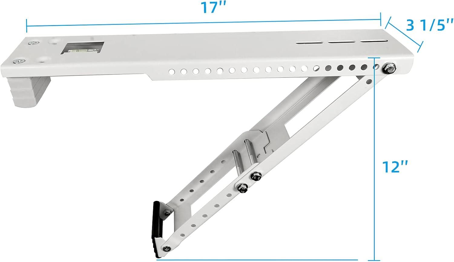 Window Air Conditioner Support Bracket Light Duty, Up to 165 lbs, Fits for 7K-24K btu A/C Unit