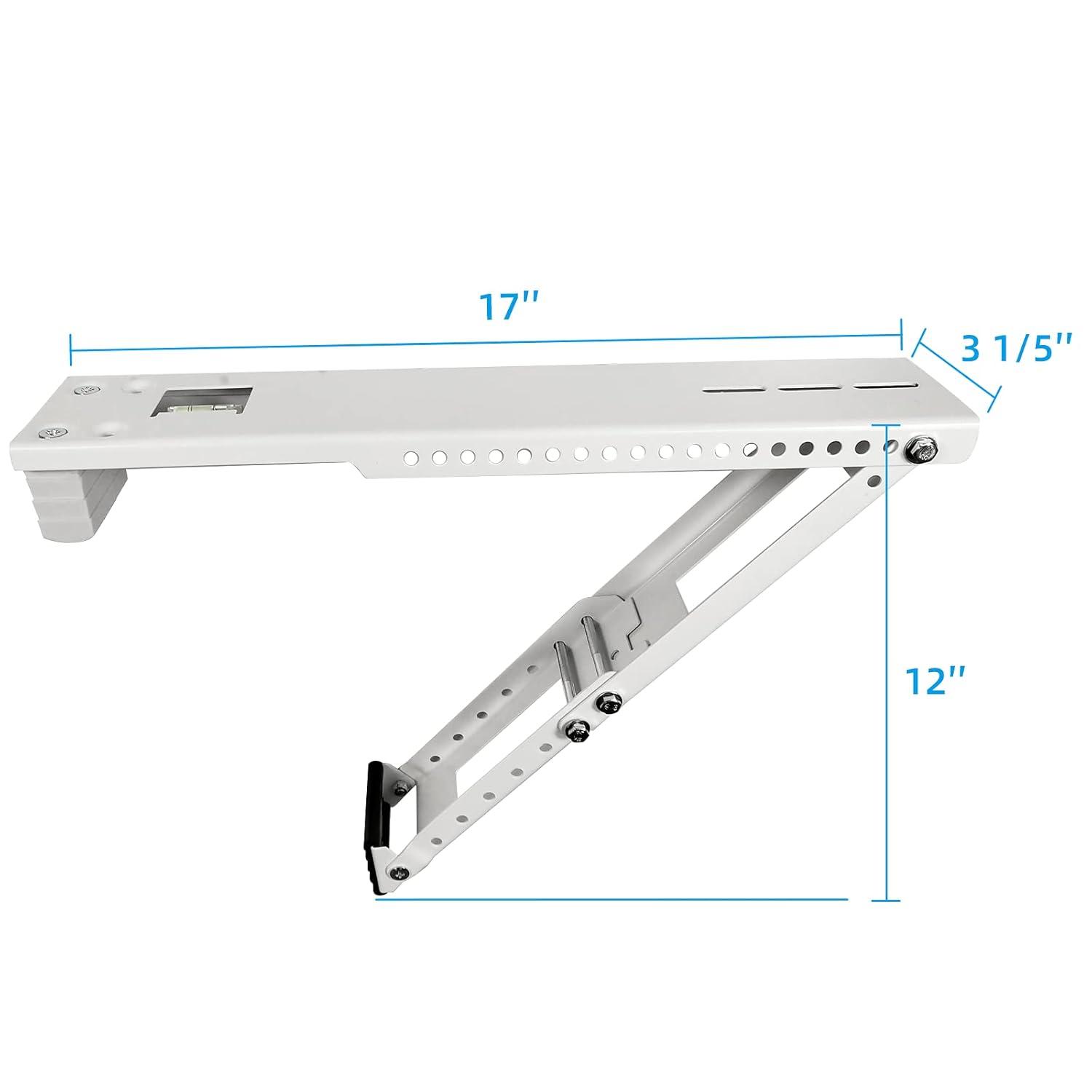 Window Air Conditioner Support Bracket Light Duty, Up to 165 lbs, Fits for 7K-24K btu A/C Unit