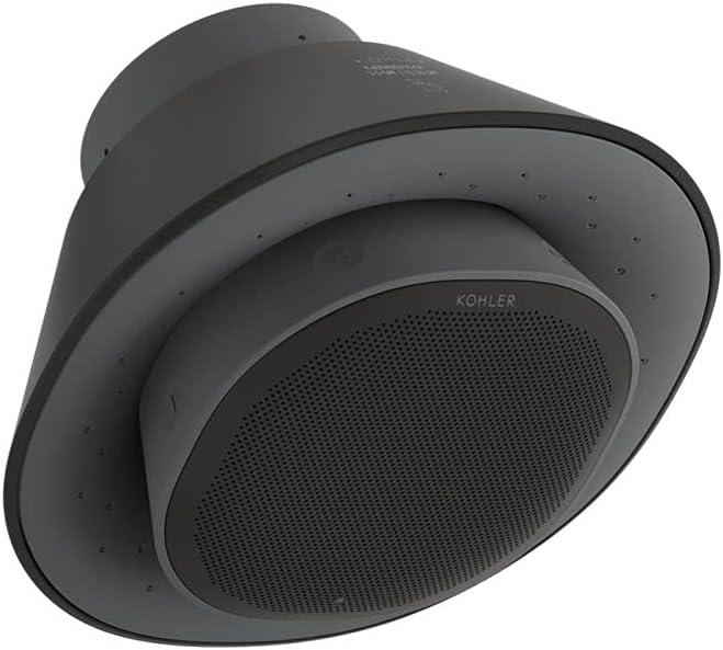 Moxie Shower Head with Waterproof Speaker Featuring Bluetooth Wireless Technology and sound by Harman Kardon