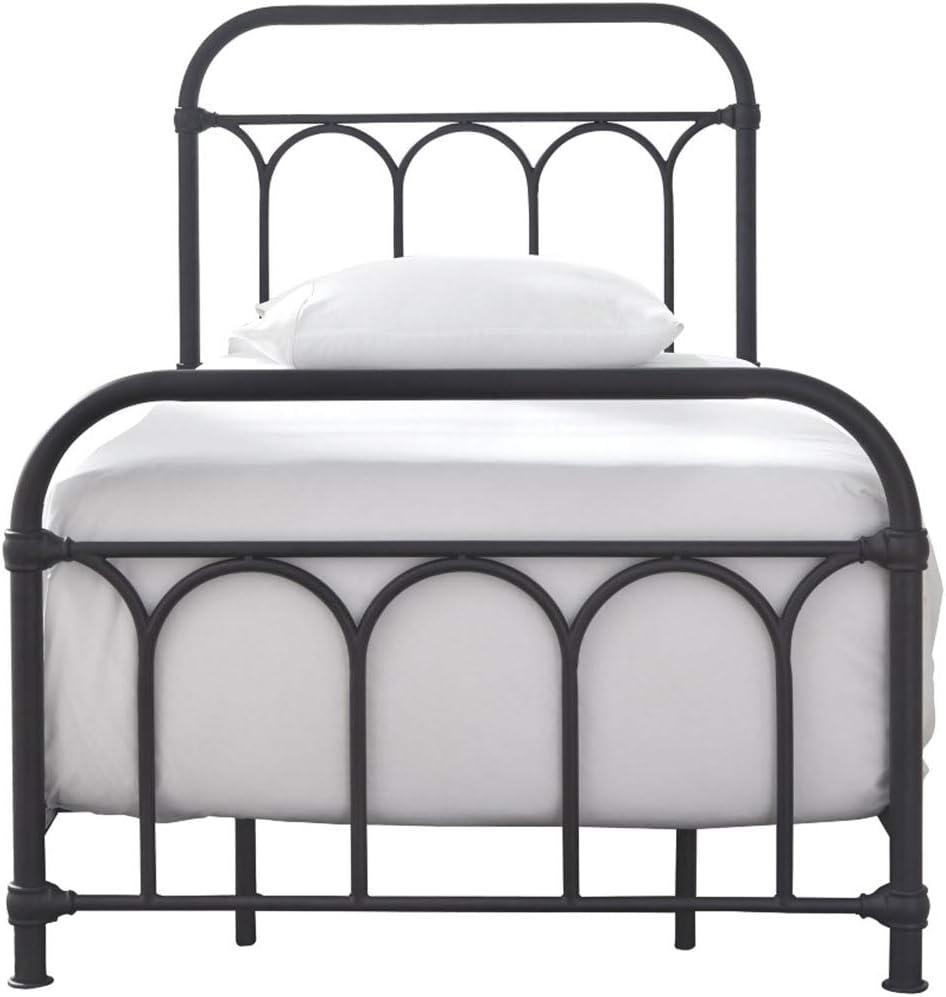 Signature Design by Ashley Casual Nashburg Twin Metal Bed  Black