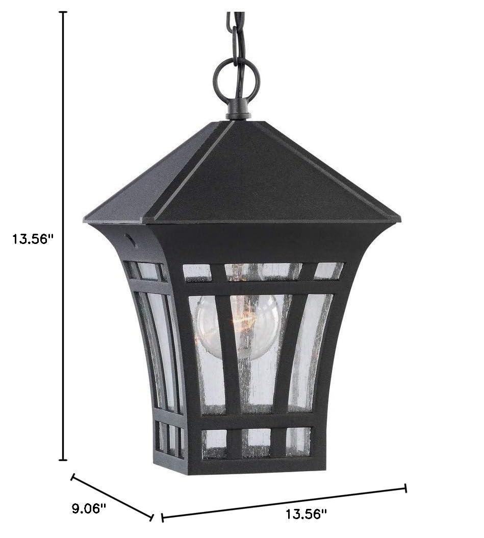 Herrington Transitional Black 11'' Outdoor LED Pendant