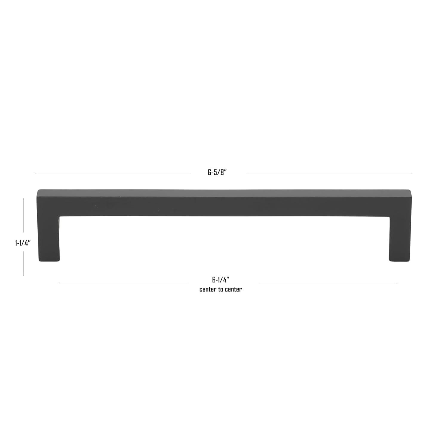 Kingston Collection Solid Square Bar Pull