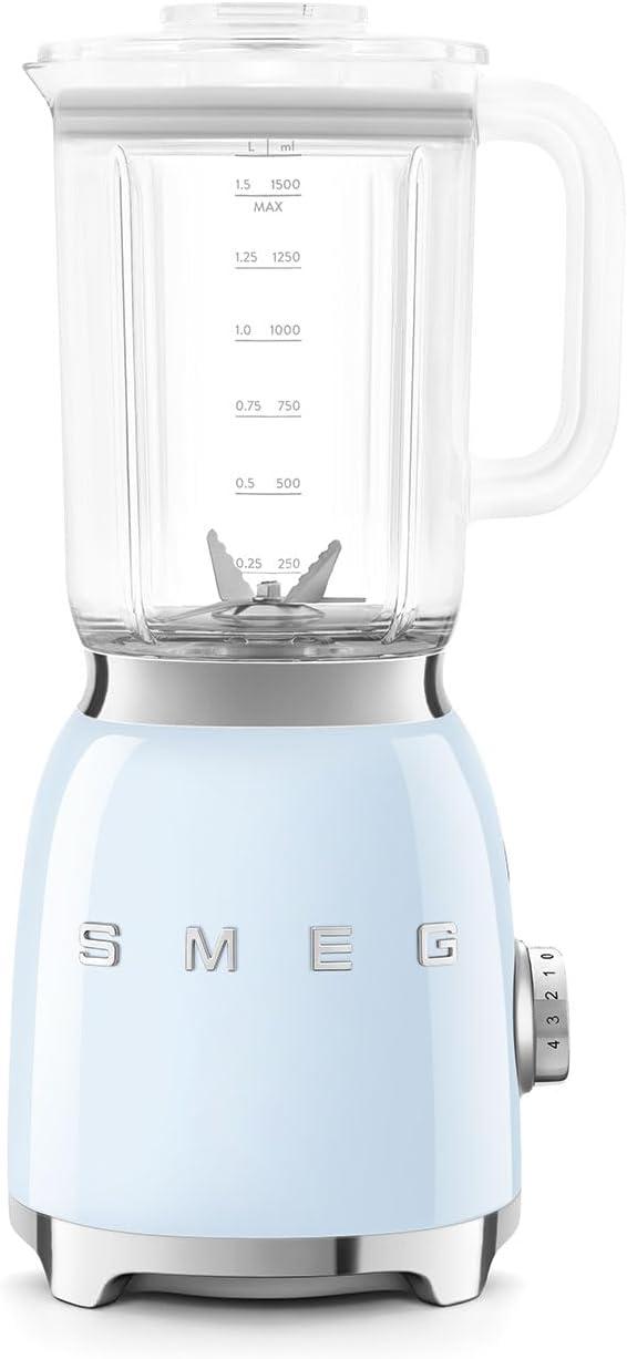 Pastel Blue Retro 6-Cup Countertop Blender with Tritan Pitcher