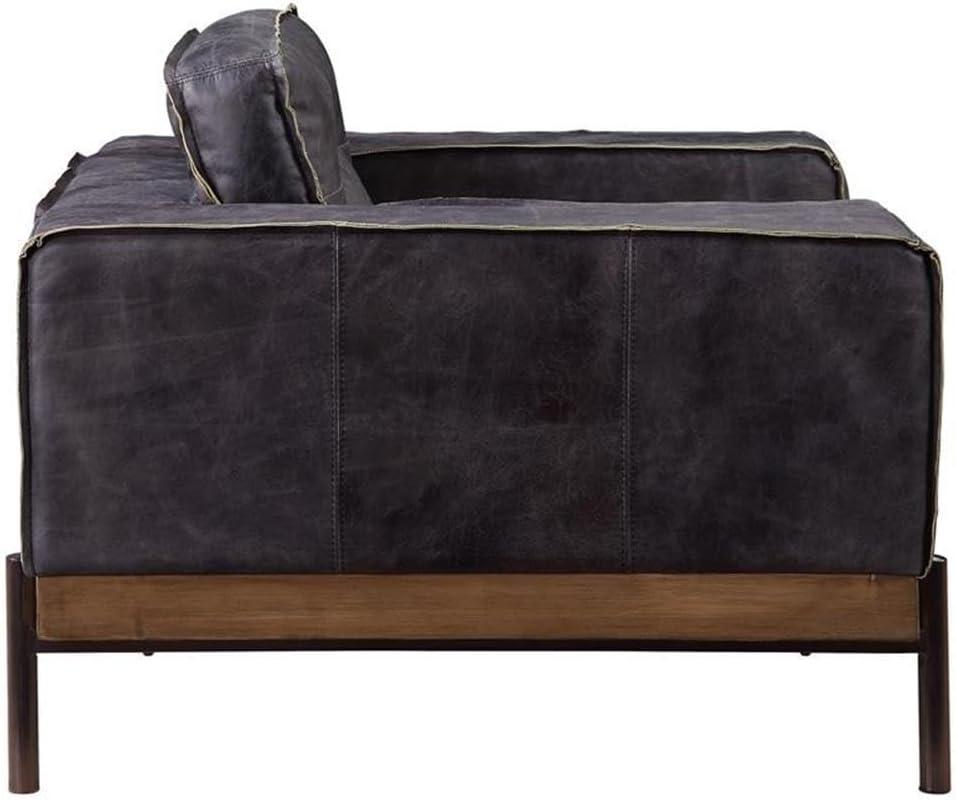 ACME Silchester Sofa in Antique Ebony