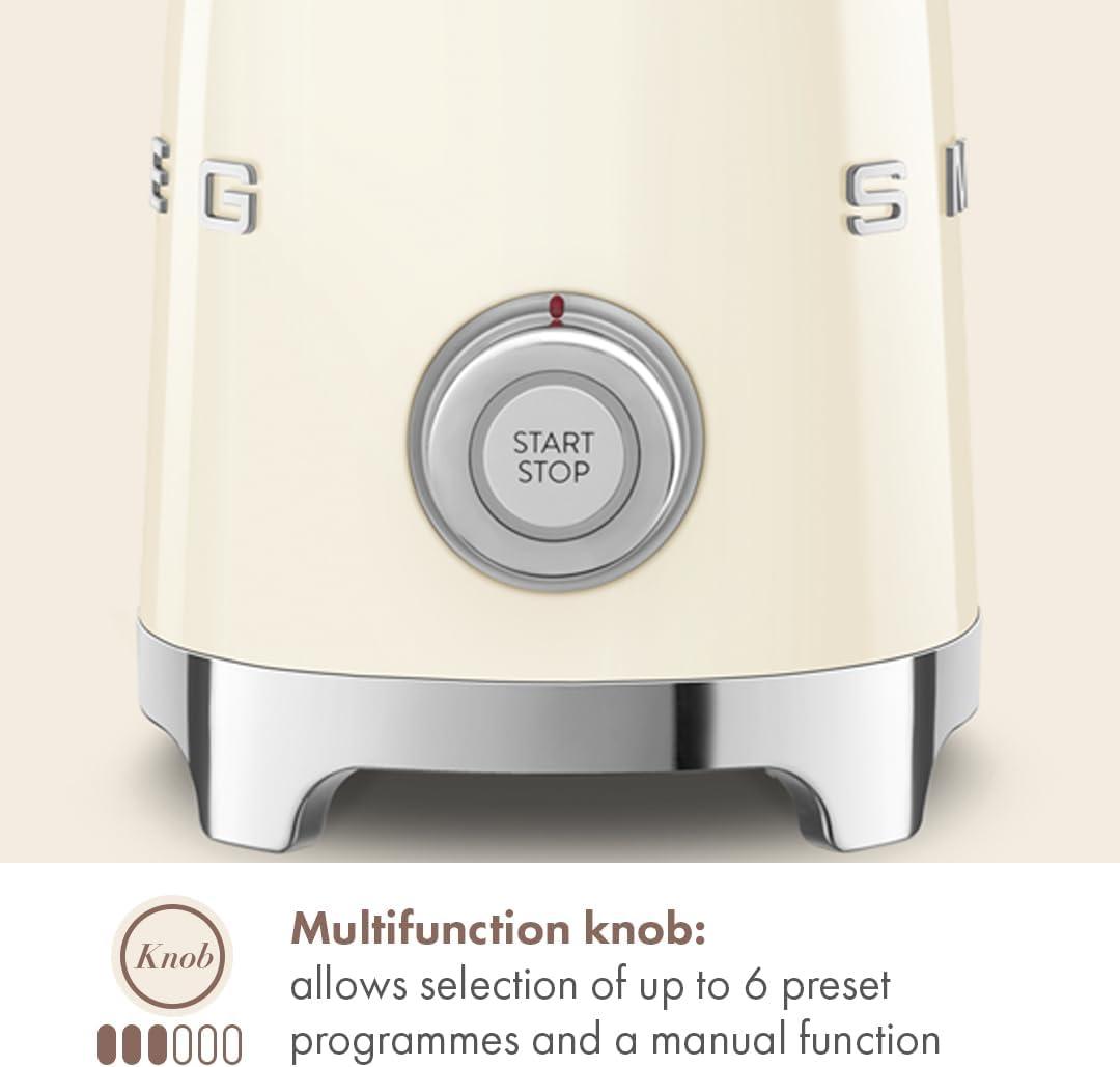 SMEG Cream Retro Milk Frother