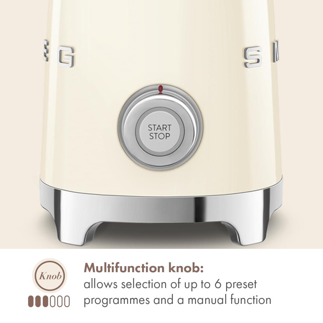 SMEG Cream Retro Milk Frother