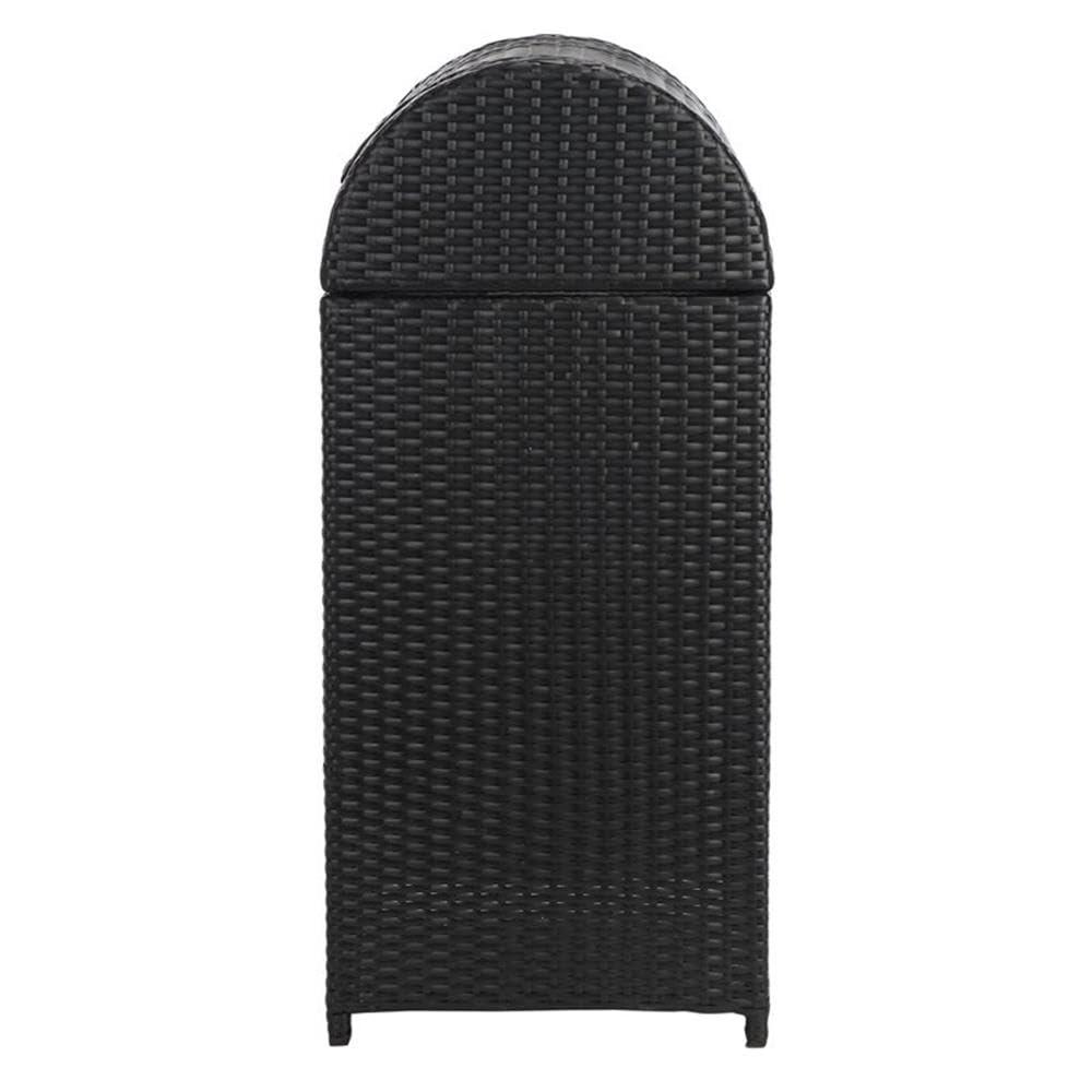 Serapis Outdoor Trash Can - Natural - Safavieh