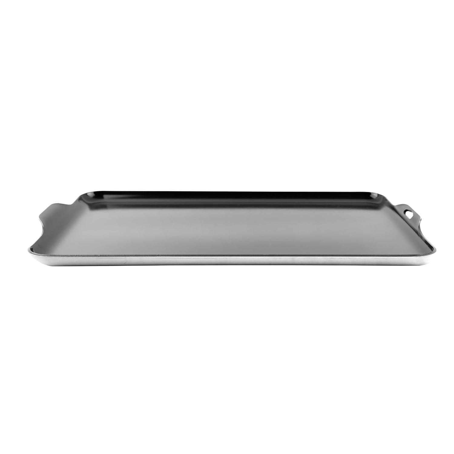 Lightweight Black Aluminum Non-Stick Camp Griddle