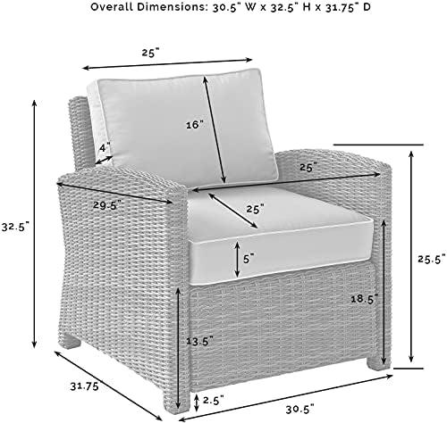 Bradenton Outdoor Armchair - Crosley