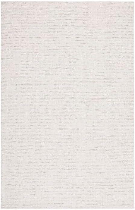 SAFAVIEH Abstract Delia Geometric Wool Area Rug, Ivory/Beige, 11' x 15'