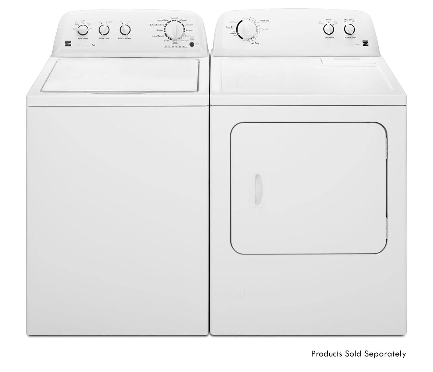 Kenmore 20362 Triple Action Agitator Top-Load Washer, 3.8 cu. ft, White