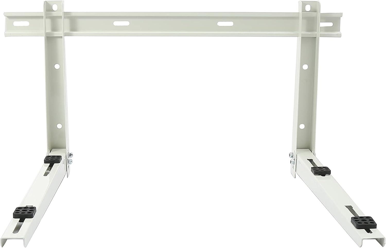 Universal White Steel Outdoor Wall Mounting Bracket