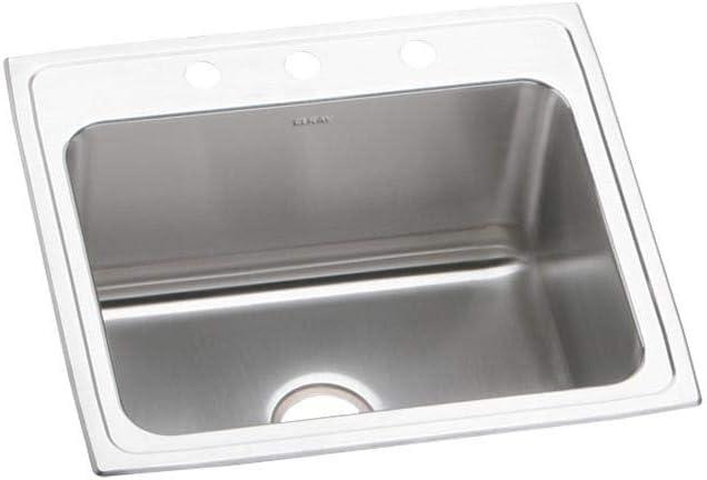 Lustertone 25" L x 21.25" W Drop-in Kitchen Sink