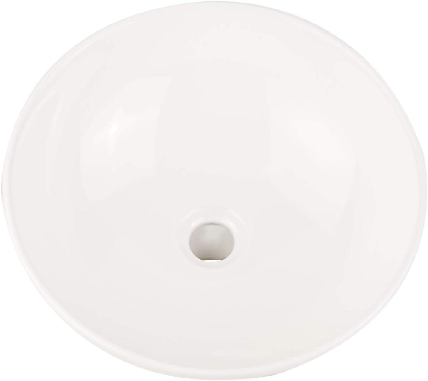 Sarasota Round Fireclay Vessel Sink