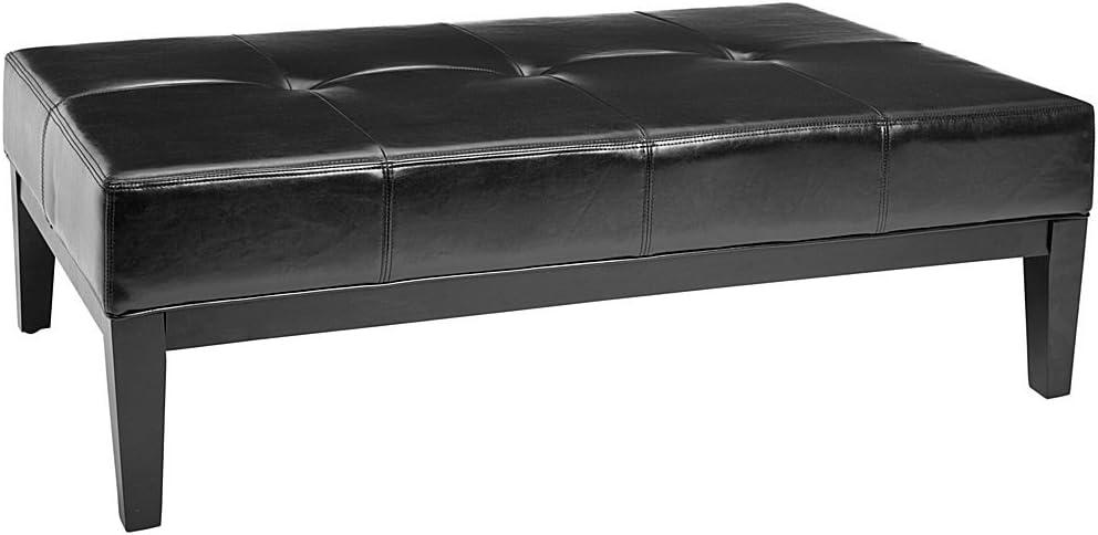 Fulton Rectangular Cocktail Ottoman  - Safavieh