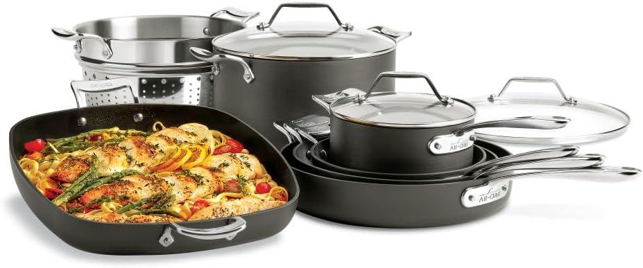 All-Clad ® Essentials Non-Stick 10-Piece Set