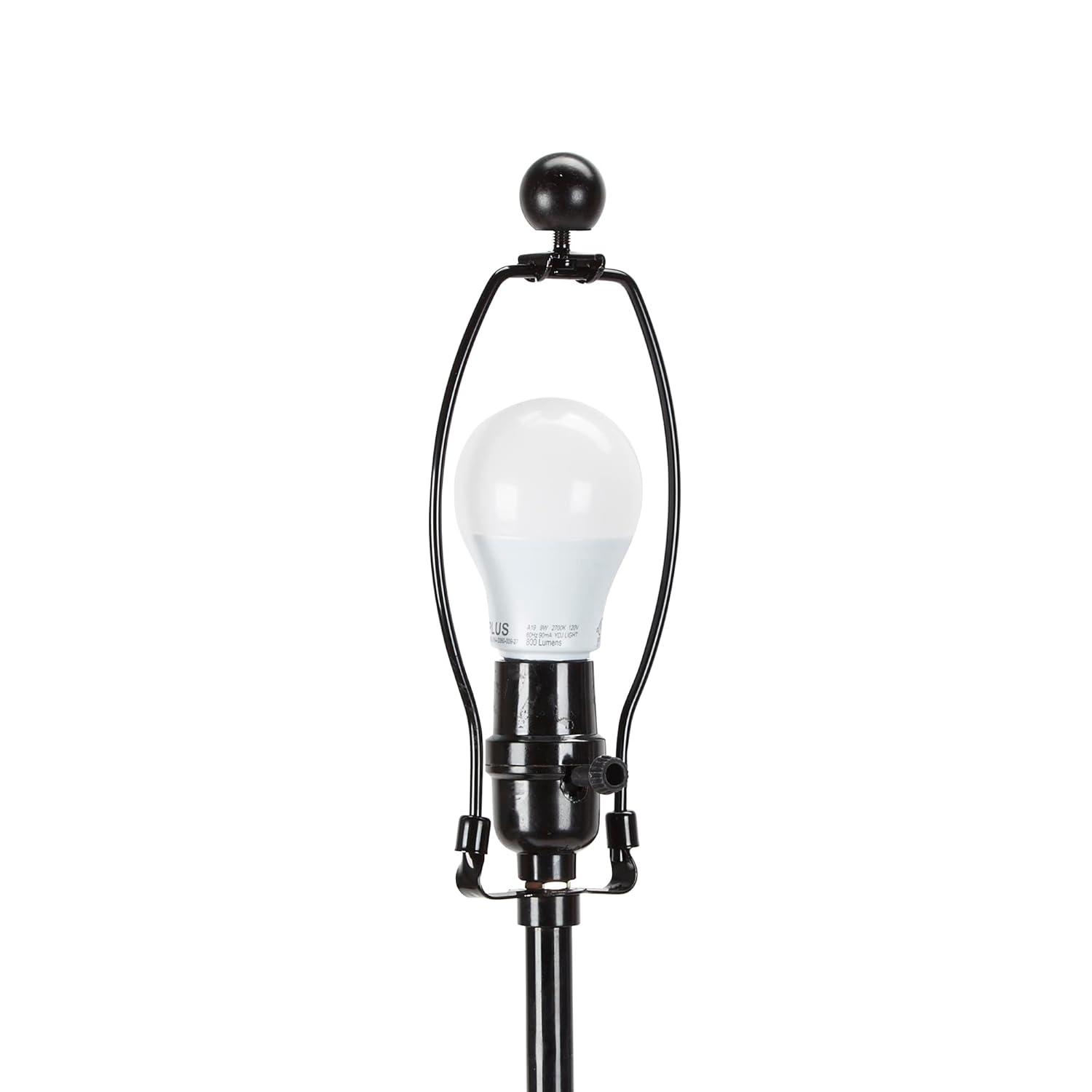 Decor Therapy Adjustable Floor Lamp in Steel, Bronze Finish, 55" Tall