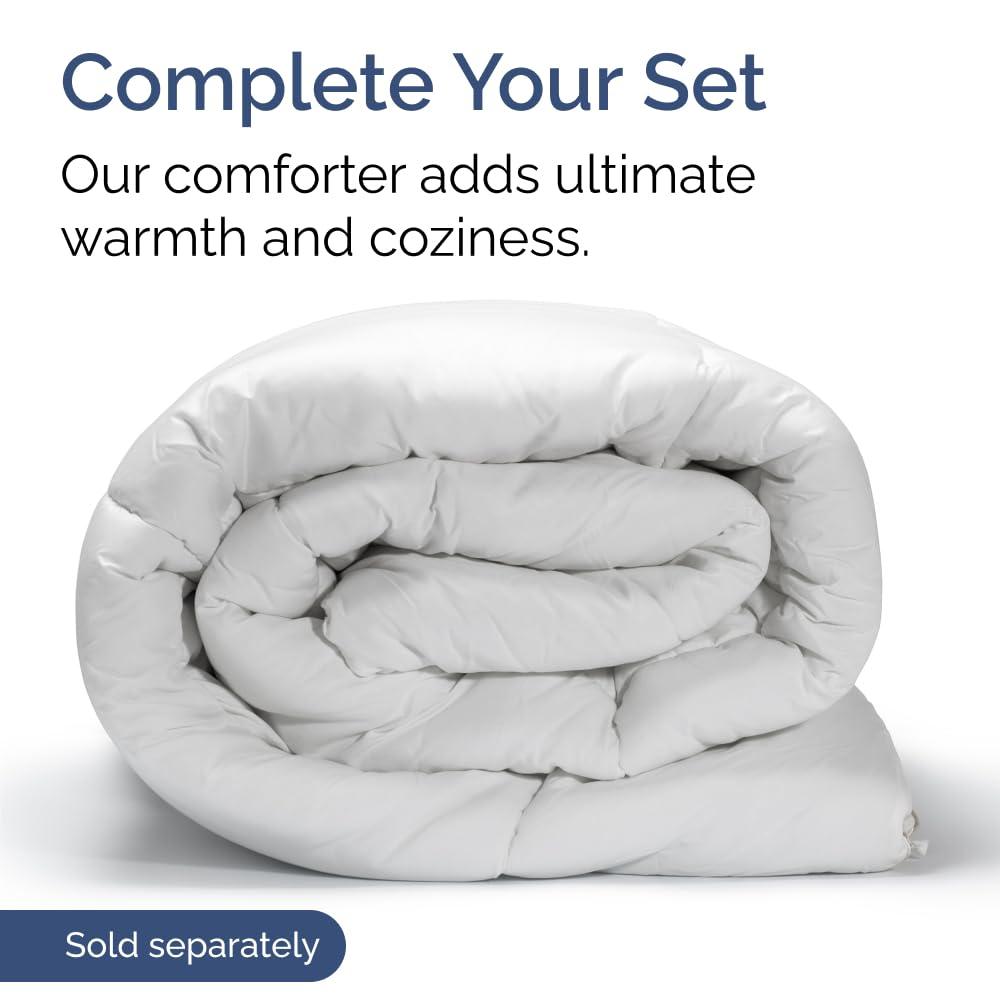 CGK Linens 6 Piece Extra Deep Pocket Ultra Soft & Cooling Sheet Set