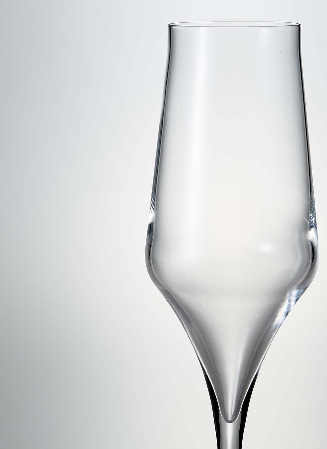 Luigi Bormioli Supremo 8 oz. Champagne / Prosecco / Cava / Lambrusco / Sparkling Wine Glasses (Set of 2)