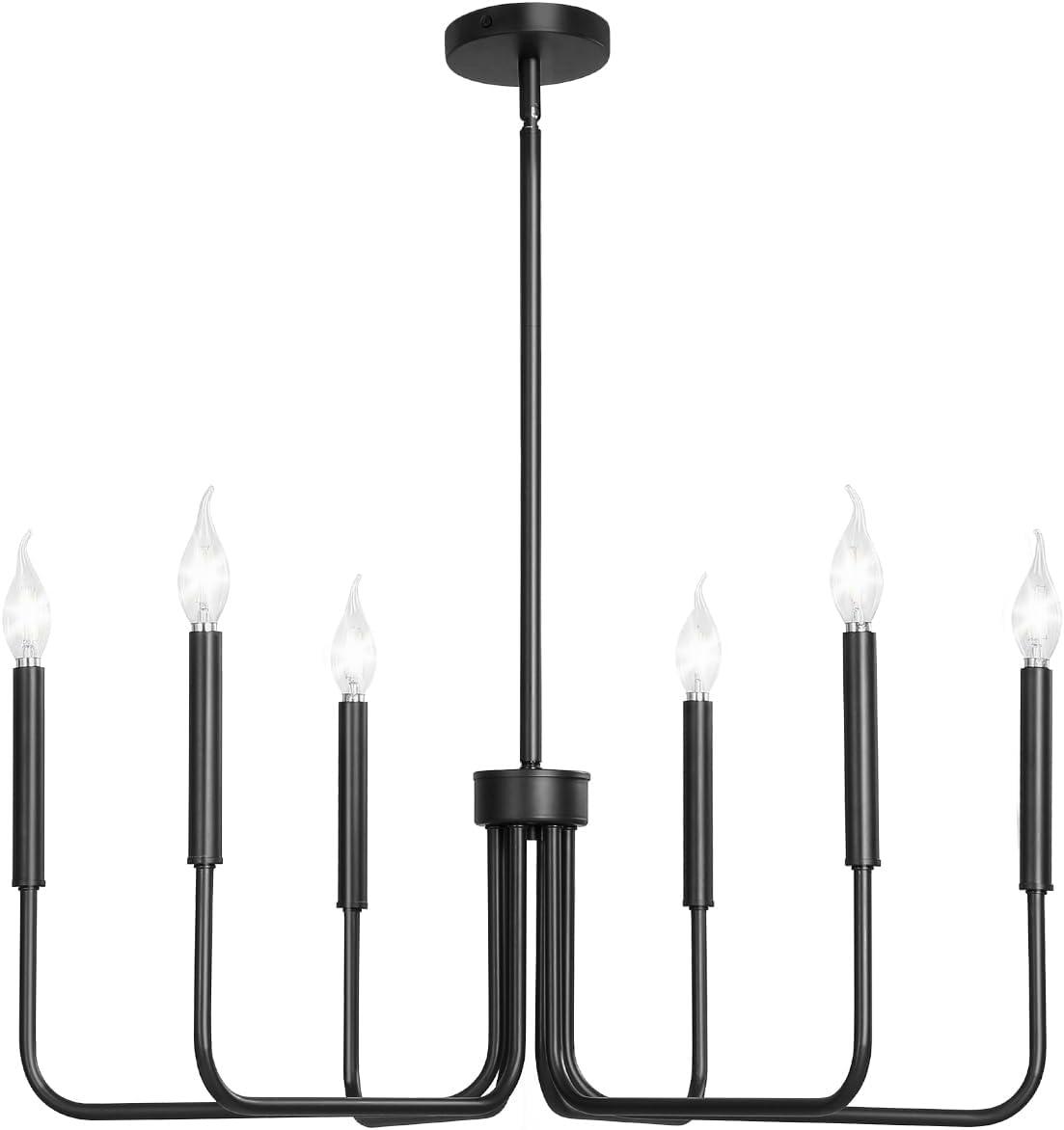 Wrought Studio™ Dimmable Linear Pendant Light 20W 47in LED Linear Light Fixture Chandelier