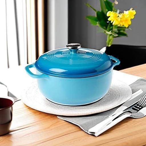 Lodge Lodge Enameled Cast Iron Dutch Oven