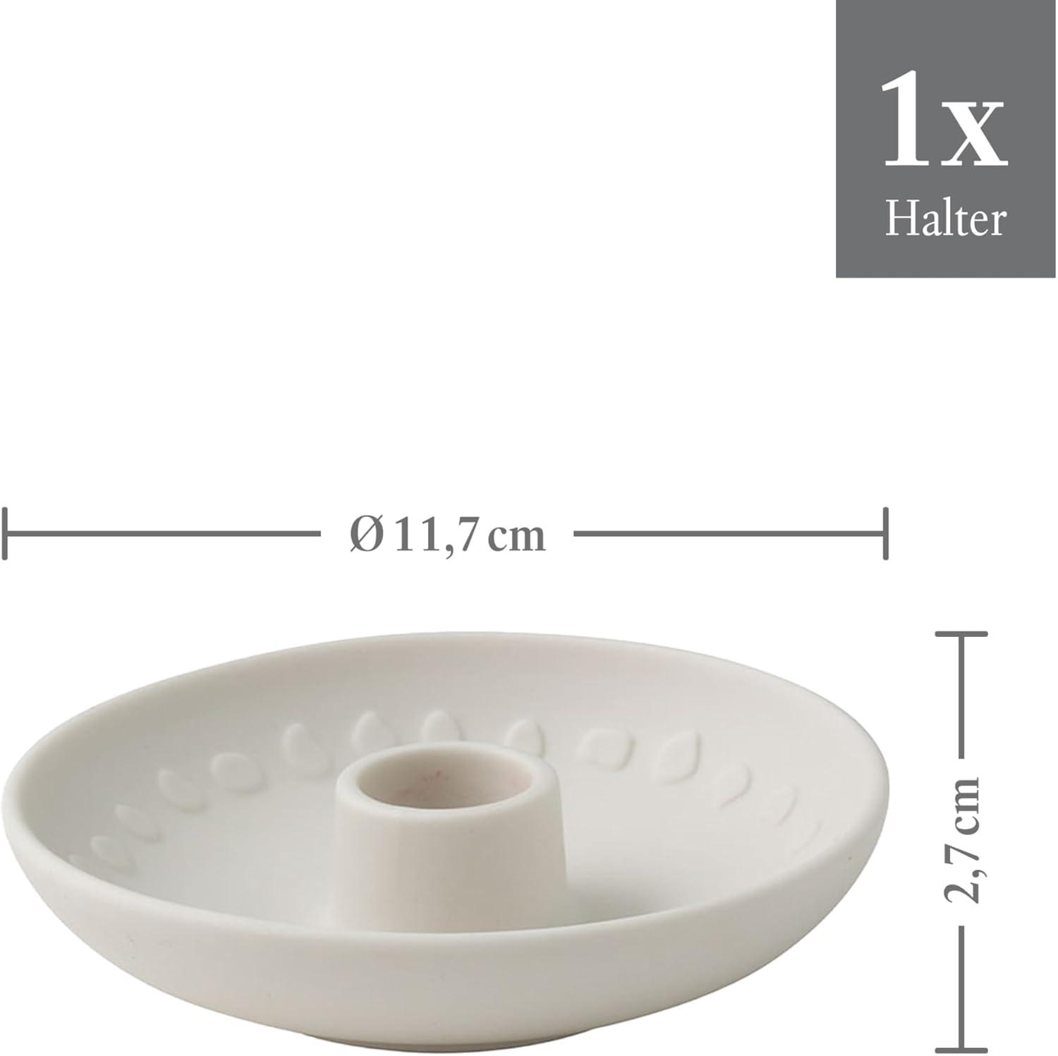 Like. By Villeroy & Boch It's My Home Candleholder: Blossom1.25" Porcelain