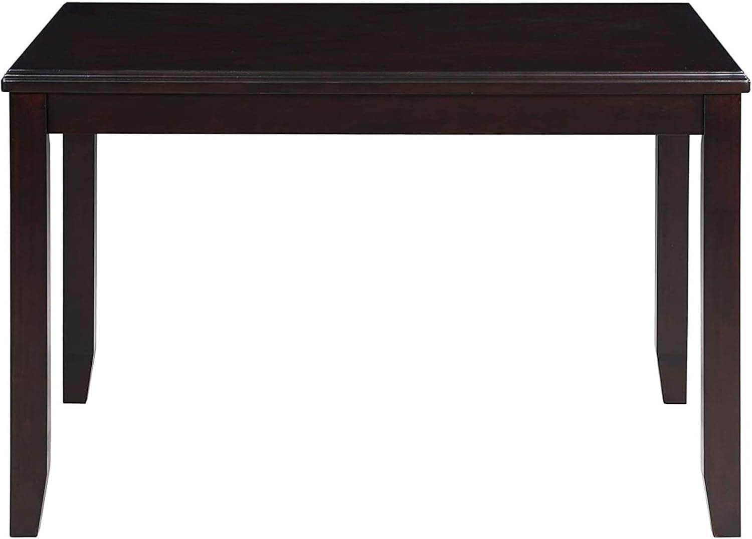 New Classic Furniture Gia Dining Collection with Table & 4 Chairs, Ebony
