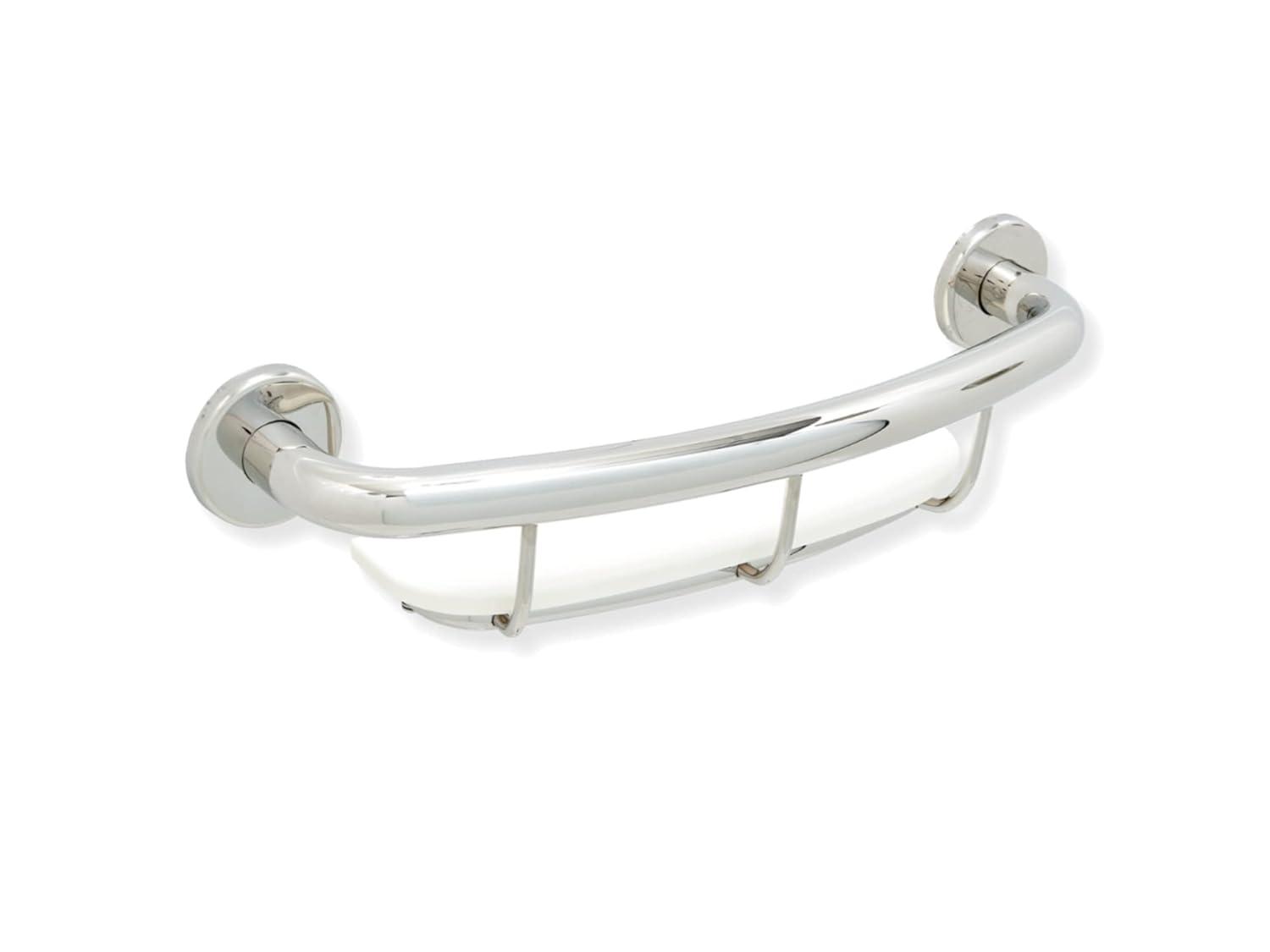 Shelf Grab Bar for Bathroom Shower Tub Kitchen Safety Aid/304 Stainless/Polished Chrome/ 18" x 5.5"