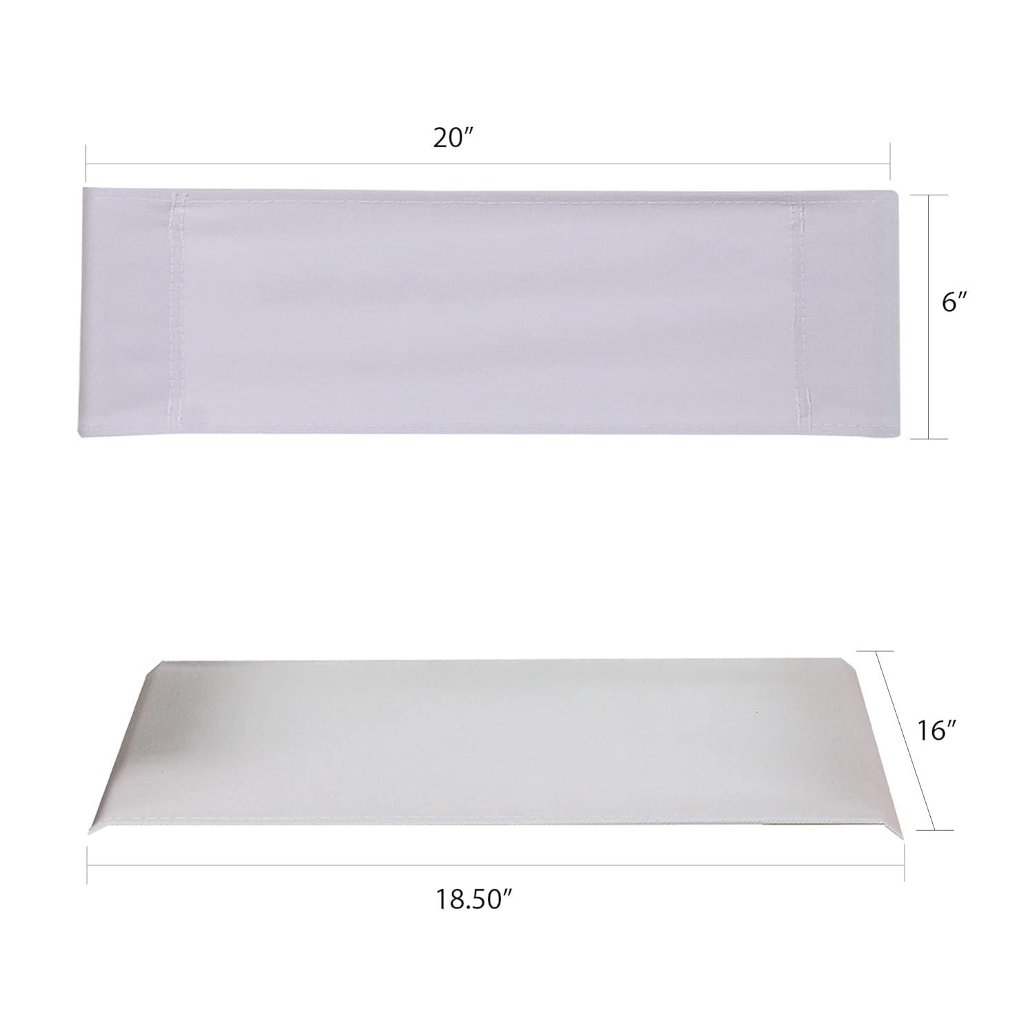 Yu Shan CO USA Ltd 021-29 Director chair replacement cover kit  White