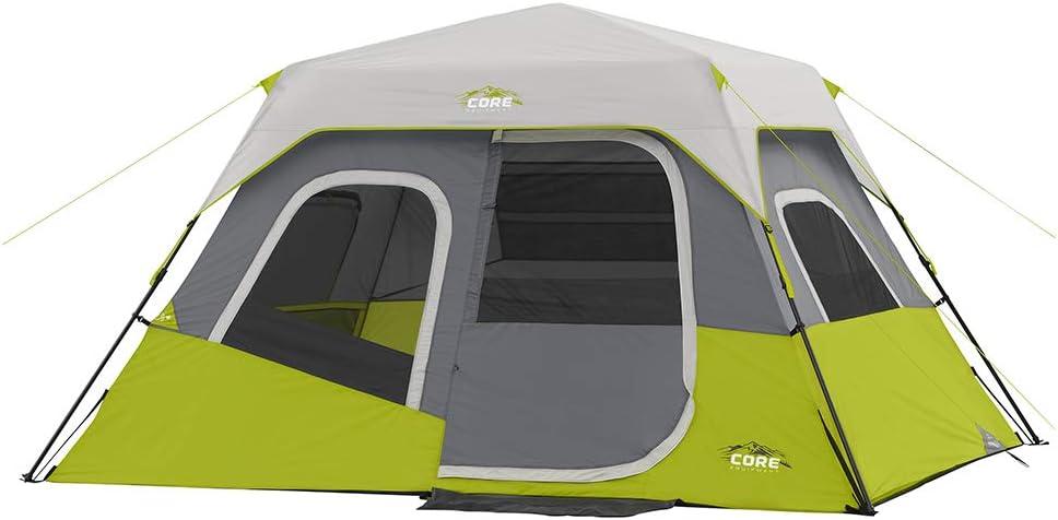 CORE Equipment 6 Person Instant Cabin Tent w/ Full Fly