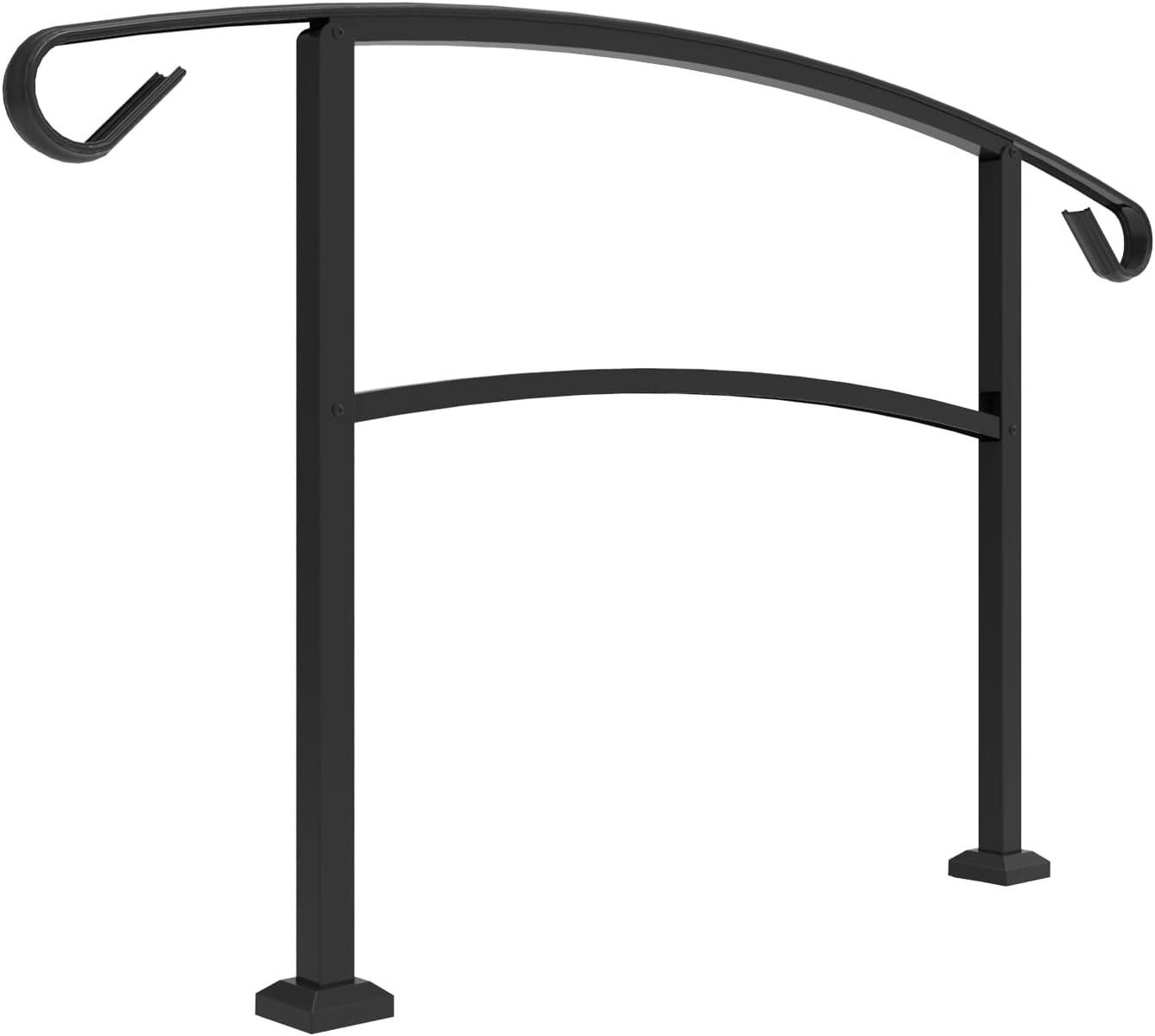 Barrette Outdoor Living Handirail 4-Step Aluminum Rail Kit