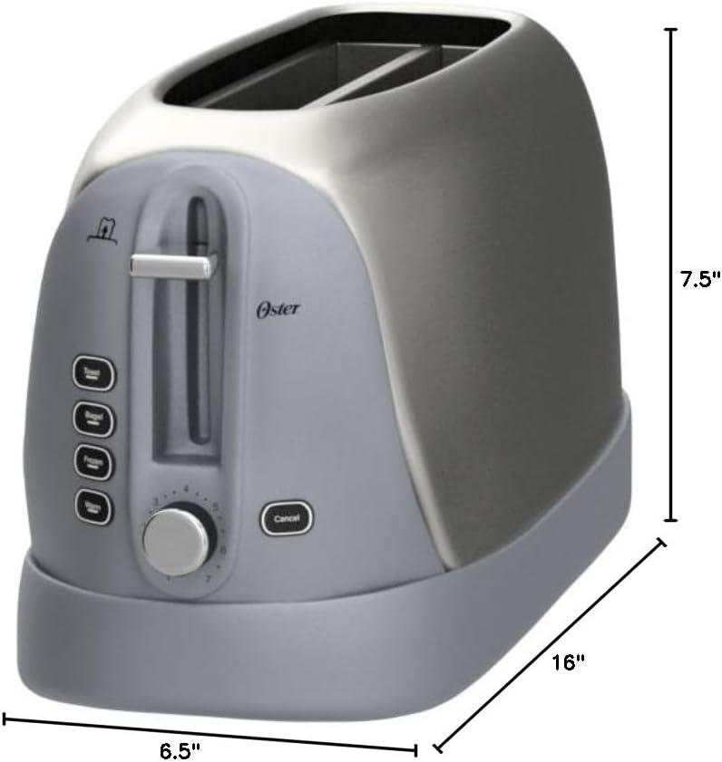 Stainless Steel 4-Slice Extra Long Slot Toaster