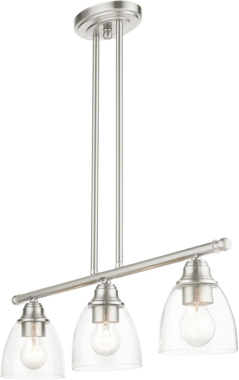 Livex Lighting Montgomery 3 - Light Chandelier in  Brushed Nickel