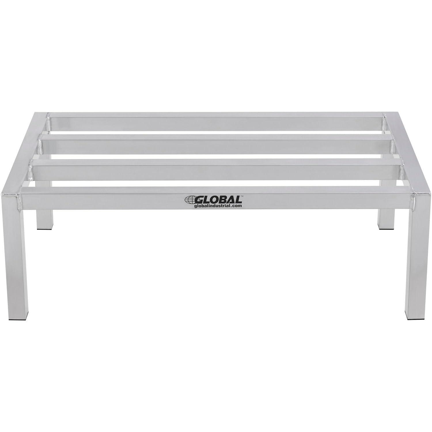 Industrial Aluminum Rectangular Dunnage Rack for Kitchen and Garage